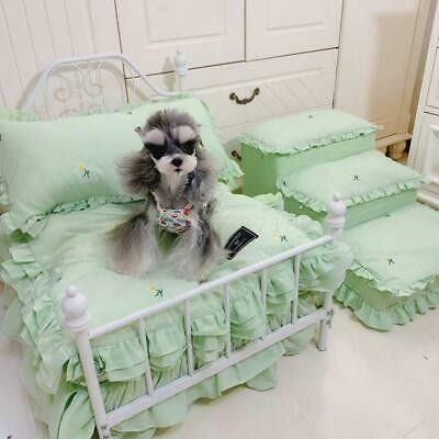 Candy Pillow, Princess Pet, Large Dog Beds, Niche Chat, Cat Kennel, Grey Heart, White Bed Frame, Princess Bed, Princess Dog