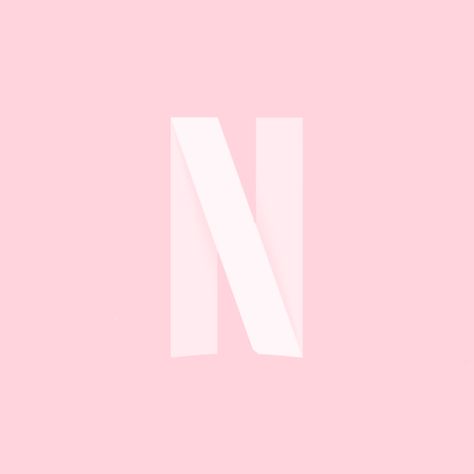 Pink Netflix App Icon, Photo Pink Icon, Aesthetic Icons For Apps Pink Phone, Netflix App Icon, Pastel Pink Icons:), App Ikon, Netflix App, Zestaw Ikon, App Store Icon