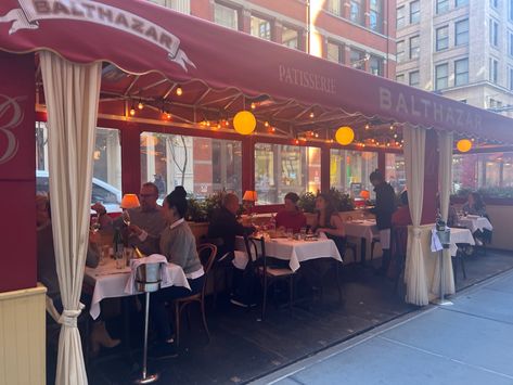 Love a good outdoor dining experience on a sunny fall day! Nyc Outdoor Dining, Sunny Fall Day, Fall Day, Autumn Day, Dining Experience, Our Planet, Dining Experiences, Good Eats, Love A