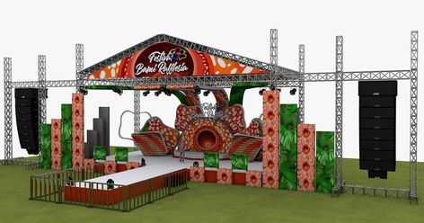 Event Entrance Design, Event Entrance Arch Design, Event Entrance Arch, Aqua Decor, Event Entrance, Concert Stage Design, Art Studio Space, Outdoor Stage, Mandap Decor