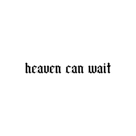 Heaven Can Wait Tattoo, Heaven Sent Tattoo, French Love Quotes, Vector Tattoo, Top Wallpaper, Filigree Tattoo, Heaven Can Wait, Single Line Tattoo, Tøp Wallpaper