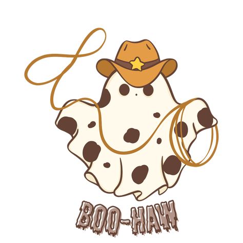 Rodeo Stickers, Wallpaper Backgrounds Vintage, Halloween Merch, Cowgirl Halloween, Cowboy Ghost, Backgrounds Vintage, Halloween Wallpaper Backgrounds, Country Party, Halloween Wallpaper Cute