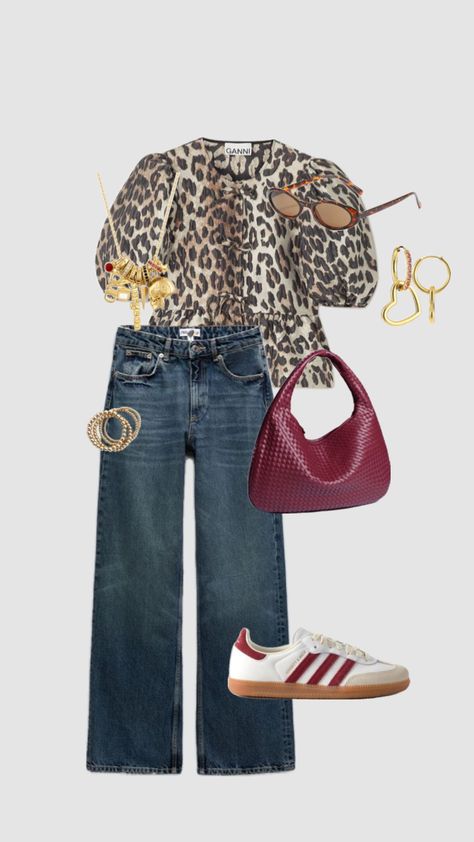 Leopard Shirt Outfit, Leopard Shirt, Outfit Layout, Stockholm Fashion, Outfit Inspo Fall, Casual Fall Outfits, Winter Fashion Outfits, Outfits Casuales, Your Aesthetic