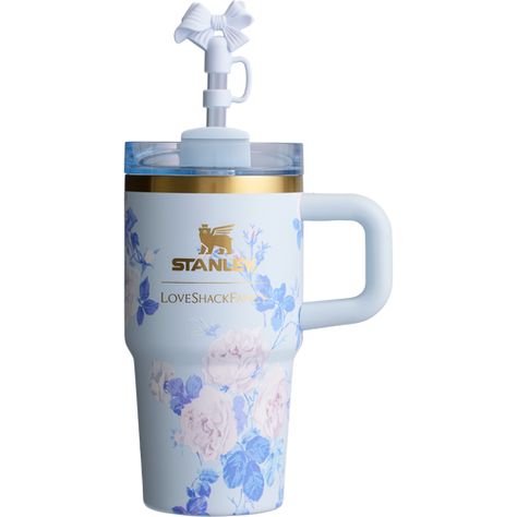 Stanley x LoveShackFancy – Stanley 1913 Soft Romance, Desenho Tom E Jerry, Stanley Products, Trendy Water Bottles, School Bag Essentials, Cute Water Bottles, Drinkware Accessories, Vacuum Bottle, Cute Birthday Gift