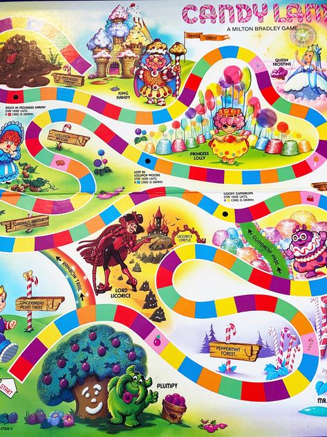 Vintage Original Candy Land Milton Bradley Board Game 1984 Candyland 80s Toys 100% Complete 1980s - Etsy Board Game Characters, Candyland Characters, Candy Land Characters, Candy Land Board Game, Candyland Board, Candy Land Board, Deep Stories, Candyland Games, Candyland Board Game