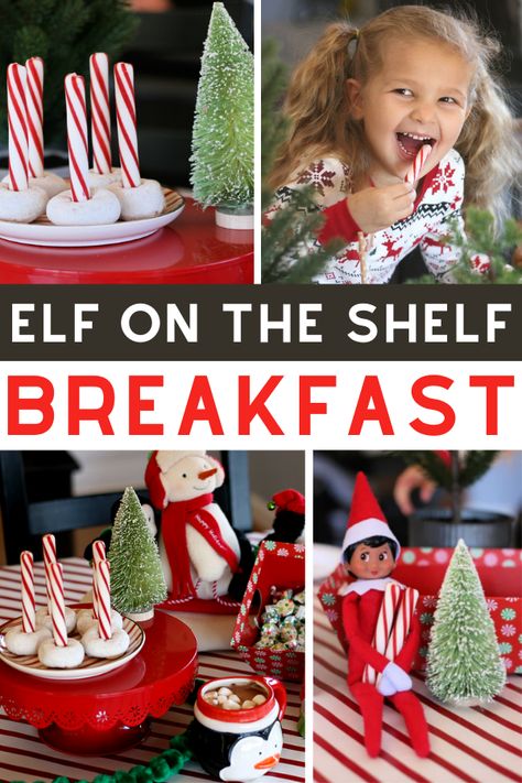 Elf On The Shelf Cinnamon Rolls, Elf On The Shelf Pancake Ideas, North Pole Breakfast Elf On The Shelf, Elf Welcome Breakfast, Elf Breakfast Ideas North Pole, Elf On The Shelf Breakfast Ideas, Elf On The Shelf Breakfast Arrival, Elf Cooking, Elf Breakfast Ideas