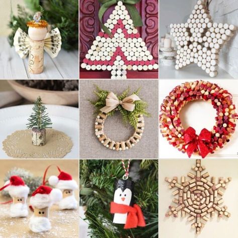 25 Easy DIY Wine Cork Christmas Crafts to Make with Corks Crafts Using Wine Corks, Cork Christmas Crafts, Wine Cork Christmas Crafts, Wine Cork Gifts, Wine Cork Birdhouse, Wine Cork Diy Projects, Wine Cork Christmas, Wine Cork Crafts Christmas, Cork Diy Projects