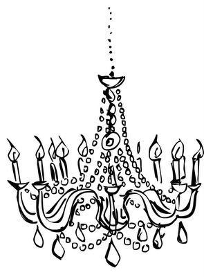 Mareca's drawings: chandelier Chandelier Art, Line Drawing, Art Inspo, Wedding Stationery, Line Art, Art Projects, Sketch Book, Illustration Art, Wall Art Prints