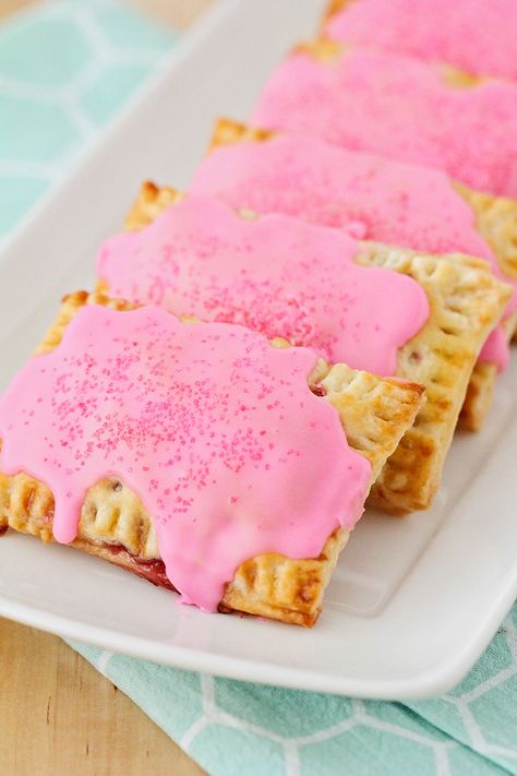 Homemade Pop Tarts Berry Poptarts, Homemade Pop Tarts, Poptart Recipe, Packaged Snacks, Pop Tart, Breakfast Items, Food Inspo, Pop Tarts, Cooking And Baking