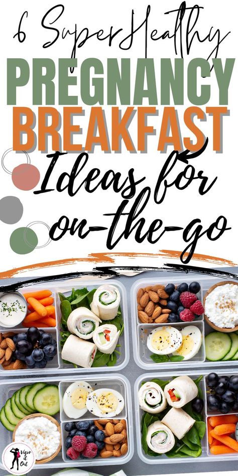 Prenatal Diet Plan, Healthy Pregnancy Breakfast, Prenatal Nutrition Plan, Pregnancy Breakfast Ideas, Breakfast For On The Go, Pregnancy Dinner Recipes, Pregnancy Breakfast, Pregnancy Dinner, Prenatal Diet