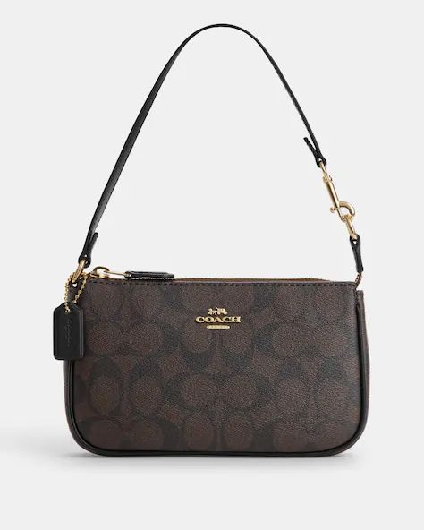 Coach Small Shoulder Bag, Coach Nolita 19 Aesthetic, Tas Coach, Coach Nolita 19, Nolita 19, Coach Nolita, Brown Coach Purse, Trendy Purses, Handbag Essentials