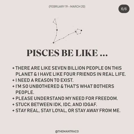 Pisces Aesthetic, Eye Thoughts, Aquarius Pisces Cusp, Pisces Personality, Zodiac Sign Pisces, All About Pisces, Pisces Traits, Pisces Girl, Pisces And Aquarius