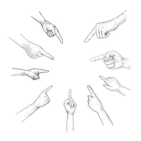 How To Draw Hands Pointing, Pointer Finger Reference, Pointer Finger Drawing, Point Finger Drawing, Pointing Finger Drawing Reference, Pointing Drawing Reference, Hand Pointing Reference, Hands Pointing Reference, Pointing Finger Reference