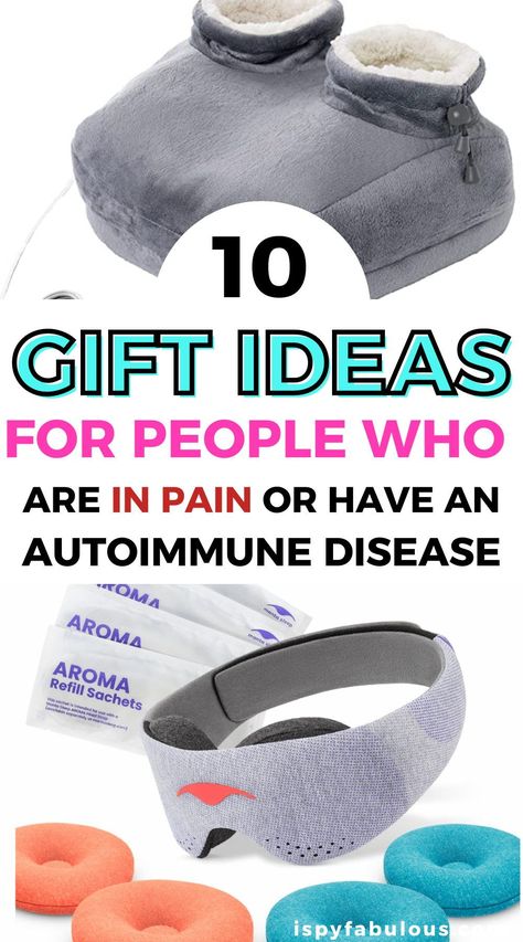 Have a special person who lives with chronic pain, an autoimmune disease, is recovering from an injury, suffers from migraines, or any other ailment that causes them pain? Give them the gift of warm and relief with these 10 gift ideas for the person in pain. Inflamation Diet, 10 Gift Ideas, Sjogrens Syndrome, Chronic Pain Relief, Thoughtful Gift Ideas, Ehlers Danlos Syndrome, Chronic Disease, Feeling Sick, I Spy