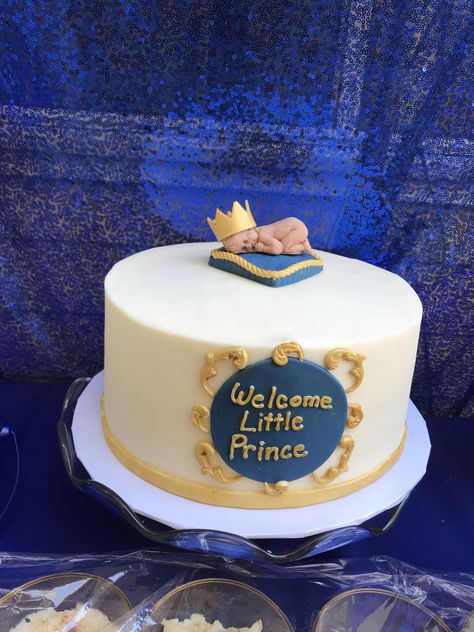 Welcome Home Baby Cake, Baby Welcome Cake, Prince First Birthday Cake, Cake For Newborn Baby Boy, Welcome Cake For Baby Boy, Baby Boy Welcome Cake, Welcome Baby Boy Cake, The Little Prince Baby Shower Theme, Prince Theme Cake First Birthdays