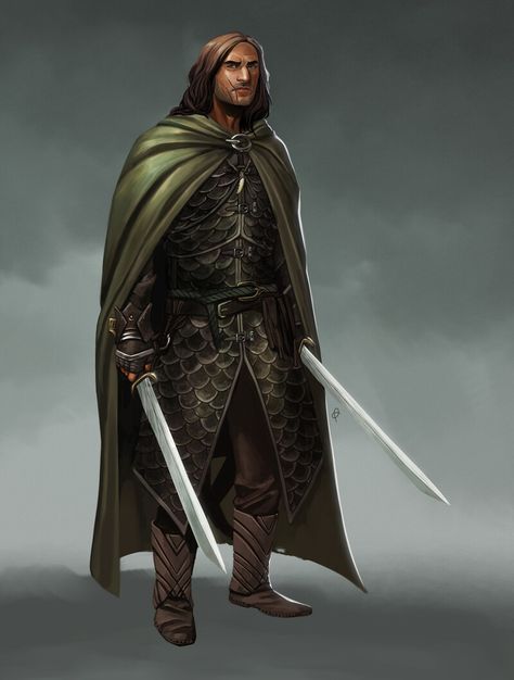 Ranger Rpg, Luke 2, Lotr Art, Concept Art Character, Fantasy Male, D&d Dungeons And Dragons, Character Design Animation, Fantasy Warrior, Character Design Male