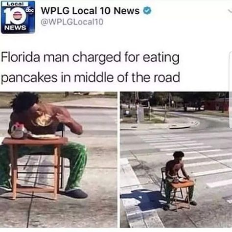 10 Florida Man Moments Of Pure WTF-ery - Memebase - Funny Memes Florida Man Meme, Florida Funny, Man Moment, Florida Man, Fresh Memes, What’s Going On, Really Funny Memes, Funny Posts, Funny Images