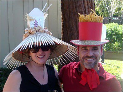 Crazy hat party Diy Crazy Hat Day Ideas For Adults, Diy Party Hats For Adults, Crazy Hat Party Ideas, Crazy Hat Ideas For Adults, Funny Hats For Adults Diy, Crazy Hat Day Ideas For Adults, Crazy Hats Ideas, Funny Hats Diy, Crazy Hat Party