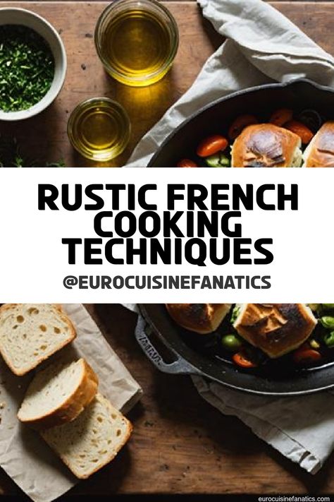 Keen to elevate your culinary skills? Discover three essential rustic French cooking techniques that will transform your dishes in unexpected ways!
 #europeancuisine #authentic #european #cuisine #italianfood #frenchfood #greekfood #homecooking #authenticrecipes #recipes French Cooking Techniques, Classic French Dishes, European Recipes, European Cuisine, French Dishes, French Cooking, Aromatic Herbs, European Food, Culinary Skills