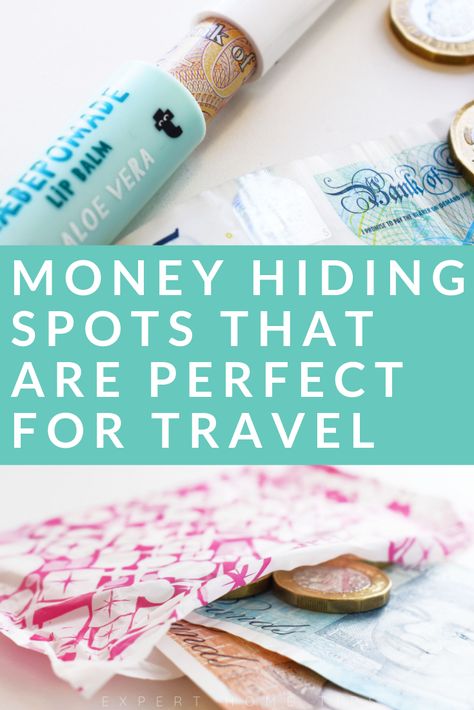 Money Hiding Spots: 11 Of The Best For Travel & Home - Expert Home Tips Hide Valuables At Beach, How To Hide Money When Traveling, Hiding Places For Valuables, Ways To Hide Money, Secret Stash Containers, Secret Hiding Spots, Stash Containers, Home Safety Tips, Secret Hiding Places