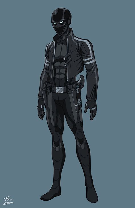 "Composite Man" (Matt McGinnis) created and commissioned by Cyberstrike. Batman Oc, Phil Cho, Superhero Suits, Super Suit, Super Hero Outfits, Superhero Characters, Male Character, Suit Design, Hero Costumes