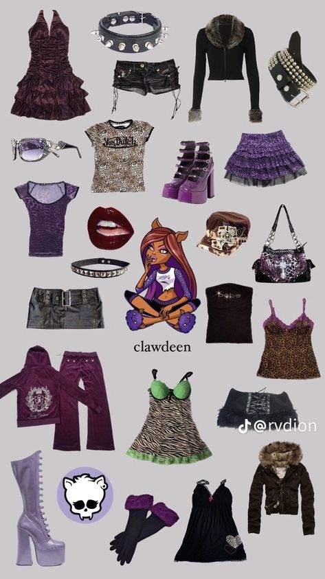 Monster High Aesthetic Outfit, Tv Character Costumes, Monster High Halloween Costumes, Monster High Halloween, Monster High Cosplay, Monster High Costume, Monster High Clothes, Wolf Costume, Monster High Pictures