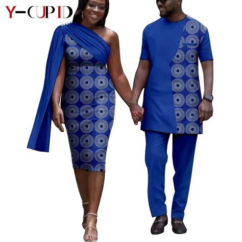 Couples africains assortis élégants de tenues | Couples africains assortis de vêtements-Africain-Aliexpress Men Outfits Suits, Clothes For Couples, Clothes Print, Ruffle Skirts, Ruffles Top, African Clothes, Track Suit Men, Crochet Handbags Patterns, Work Suits