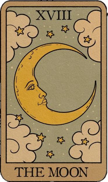 Venus Tarot Card, The World Tarot Card Wallpaper, Classic Tarot Cards, Tarot Drawing Simple, The Moon Tarot Card Drawing, Taro Cards Design, Tarot Card Graphic Design, The Moon Tarot Card Wallpaper, Moon Tarot Card Drawing