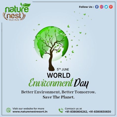 World Environment Day! #worldenviromentday #enviroment #worldenviroment #earth #nature #worldenviromentday2022 #saveenviroment World Environment Day, Environment Day, Earth Nature, Nature