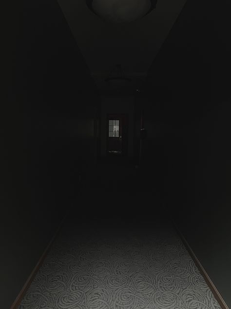 Dark hallway at my mom’s therapist’s Dark Hallway Aesthetic, Backroom Levels, Haunted Photography, Creepy Hallway, Wip Aesthetic, Black Hallway, House Of Leaves, Sleepless Night, Dark Hallway