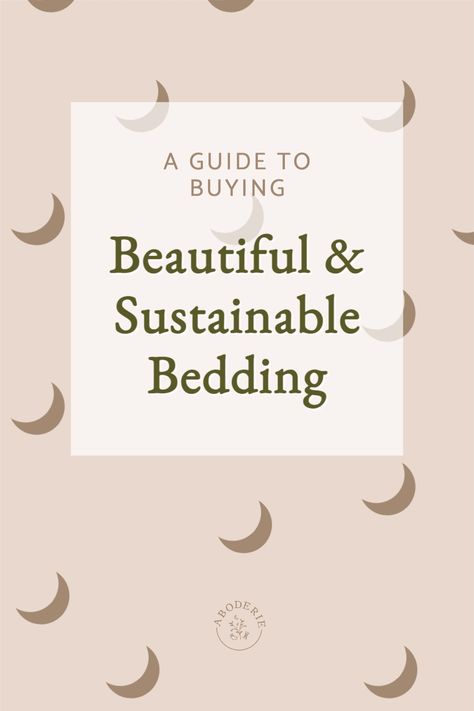 Discover where to buy beautiful and sustainable bedding for a natural bedroom. Sustainable Bedding, Morning Cuddles, Natural Bedroom, Patterned Bedding, Bedding Pillows, Low Waste, Rule Of Thumb, Buy Bed, Linen Sheets