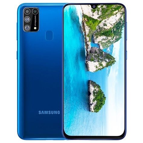 Samsung Galaxy M31 Android smartphone. Announced Feb 2020. Features 6.4″ Super AMOLED display, Exynos 9611 chipset, 6000 mAh battery, 128 GB ... Samsung M31, Mobile Telephone, Oppo Mobile, Phone Service, Samsung Mobile, Cellular Phone, Support Telephone, Software Update, Samsung Phone