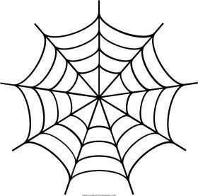 Spider Web Clipart, Web Drawing, Spider Web Drawing, Spider Clipart, Web Clipart, Web Cartoon, Spider Drawing, Wall Decor Halloween, Black And White Spider