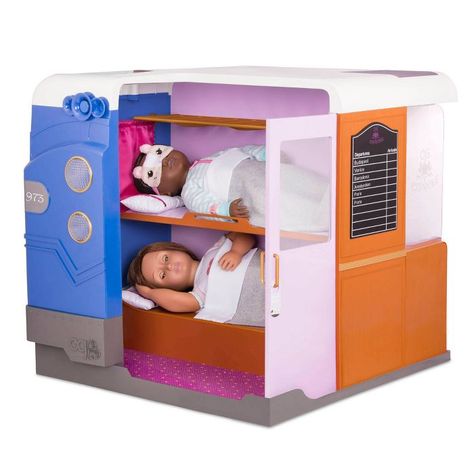 Train Cabin, Sleeping Cabin, Cabin Accessories, American Girl Doll Sets, Barbie Doll Set, American Girl Doll Accessories, Blankets And Pillows, Journey Girls, Our Generation Dolls