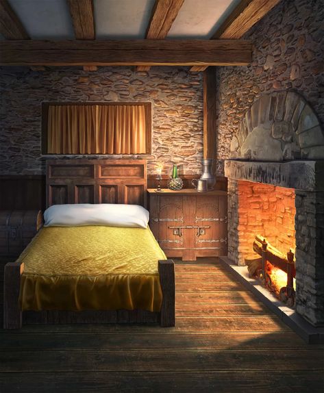 Inn Bedroom, Character Bedroom, Fantasy Room, Rack Of Pork, Hidden Passage, Library Bedroom, Party Seating, Estate Interior, Episode Interactive Backgrounds