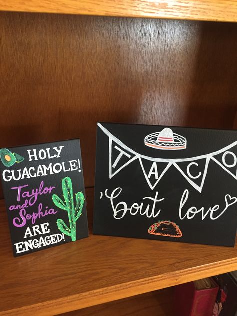 Taco Bar Engagement Party Ideas, Engagement Party Taco Bar, Taco Bar Engagement Party, Mexican Themed Engagement Party Ideas, Bridal Shower Taco Bar Ideas, Taco Engagement Party Ideas, Engagement Party Mexican Theme, Taco Themed Engagement Party, Mexican Theme Engagement Party