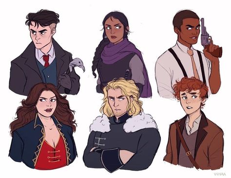 Six Of Crows Characters, Crow Books, Percy And Annabeth, Crooked Kingdom, Crow Art, The Grisha Trilogy, Six Of Crows, Fun Challenges, Fan Book