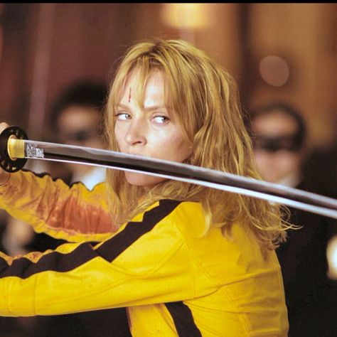 Beatrix Kiddo (Kill Bill) Uma Thurman Kill Bill, Kill Bill Movie, Kill Bill Vol 1, Vivica Fox, Jackie Brown, John Malkovich, Brandon Lee, Reservoir Dogs, Lucy Liu