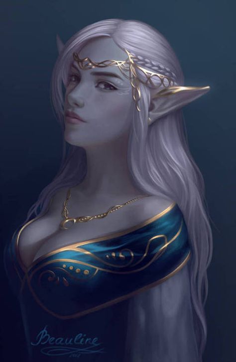 Fantasy Artwork Landscape, Elf Princess, Elven Princess, Elves Fantasy, Female Elf, Elf Art, High Elf, Dark Elf, Wow Art