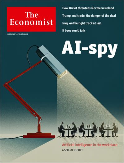 The Economist Magazine, Horror Book Covers, Artificial Neural Network, The Economist, Physics And Mathematics, New Yorker, Machine Learning, Science And Technology, Magazine Cover