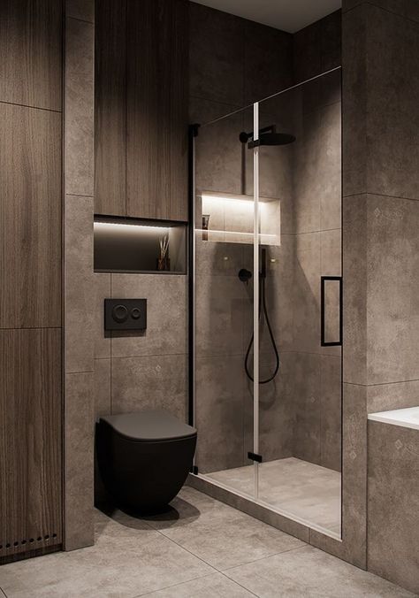 تصميم دورة مياه, Drømme Bad, Shower Toilet, Bathroom Inspiration Modern, Washroom Design, Bathroom Design Inspiration, Bathroom Design Decor, Toilet Design, Bathroom Remodel Shower