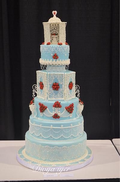 Royal Icing Wedding Cake, Extreme Wedding Cakes, Icing Wedding Cake, Midwest Food, Extreme Wedding, Spectacular Cakes, Cake Sketch, Royal Icing Piping, Food Expo