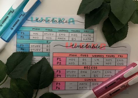 Cute Timetable Ideas For School, Diy School Timetable, Timetable Layout Design, How To Make School Timetable, Cute School Timetable Ideas, School Timetable Ideas Creative, Study Aesthetic Timetable, Timetable Ideas For Classroom Aesthetic, School Timetable Design Ideas