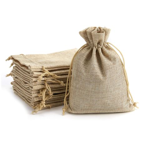 Bag For Wedding, Burlap Gift Bags, Burlap Sacks, Retail Bags, Burlap Bags, Kraf Diy, Sack Bag, Craft Jewelry, Party Diy