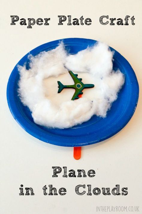 Transportation Preschool Activities, Plane Crafts, Transportation Activities, Paper Plate Craft, Art Preschool, Airplane Crafts, Transportation Crafts, Transportation Preschool, Cars Art