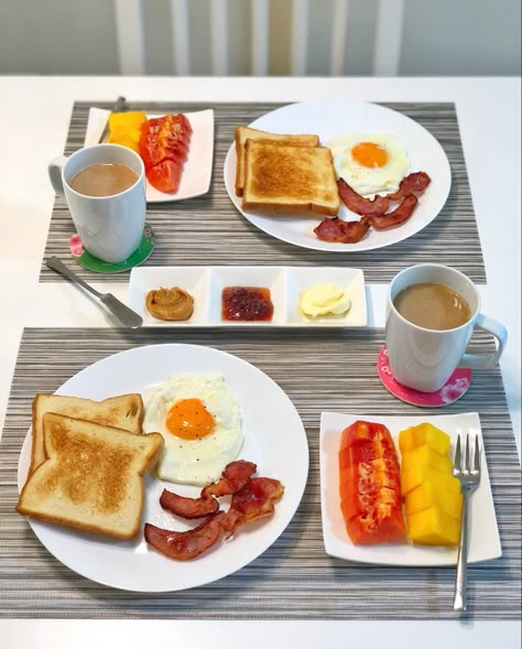 Morning Breakfast Ideas, Energizing Breakfast, Quick Bites, Good Morning Breakfast, Resep Diet, Tasty Recipes Videos, Healthy Food Dishes, Catering Food, Food Displays