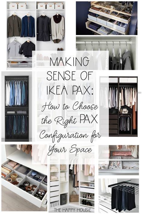 Closet With Chest Of Drawers Inside, Armoire Pax Ikea, Ikea Closet Hack, Ikea Closet Organizer, Armoire Pax, Ikea Pax Closet, Pax Closet, Closet Ikea, Master Closet Organization