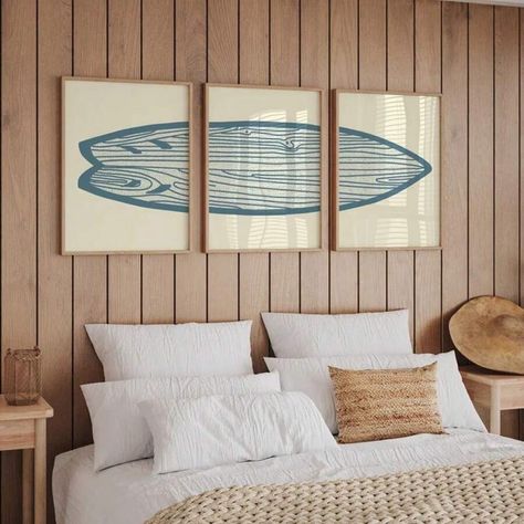 Set Of 3 Surfboard Summer Beach Art Canvas Poster Print Coastal House Tropical Decor Surf Art Painting Minimalist Wall Picture For Living Room,Bedroom,Home Decoration,Gift,Unframed for Sale Australia| New Collection Online| SHEIN Australia Surfboard Room Decor, Surf Room Aesthetic, Surf Room Ideas, Surfboard Room, Surfer Girl Room, Surf Art Painting, Surfer Girl Bedroom, Decoration Surf, Surf Room Decor