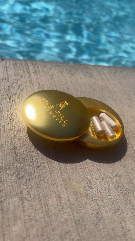 Gold Aesthetic Metal Pill Case … curated on LTK Pill Case Aesthetic, Pill Packaging, Butterfly Photography, Beautiful Butterfly Photography, Body Wellness, Acrylic Brooch, Pill Organizer, Gold Aesthetic, What In My Bag