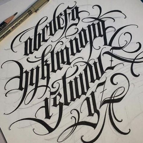 Crystal Letters, Tattoo Lettering Alphabet, Fancy Cursive, Tattoo Fonts Alphabet, Alfabet Font, Line Tattoo Ideas, Graffiti Lettering Alphabet, Tattoo Fonts Cursive, Tattoo Lettering Design